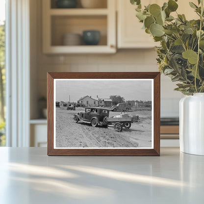 Farmer by Trailer in Southeast Missouri May 1938 - Available at KNOWOL