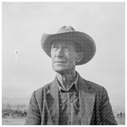 Farmer Developing Stump Farm in Bonner County Idaho 1939 - Available at KNOWOL