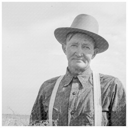 Farmer in Drought - Affected Malheur County Oregon 1939 - Available at KNOWOL