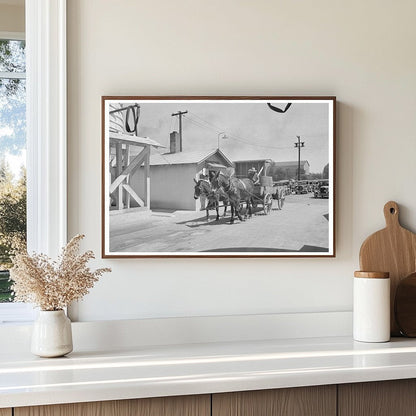 Farmer in Line for Liquid Feed Owensboro Kentucky 1938 - Available at KNOWOL