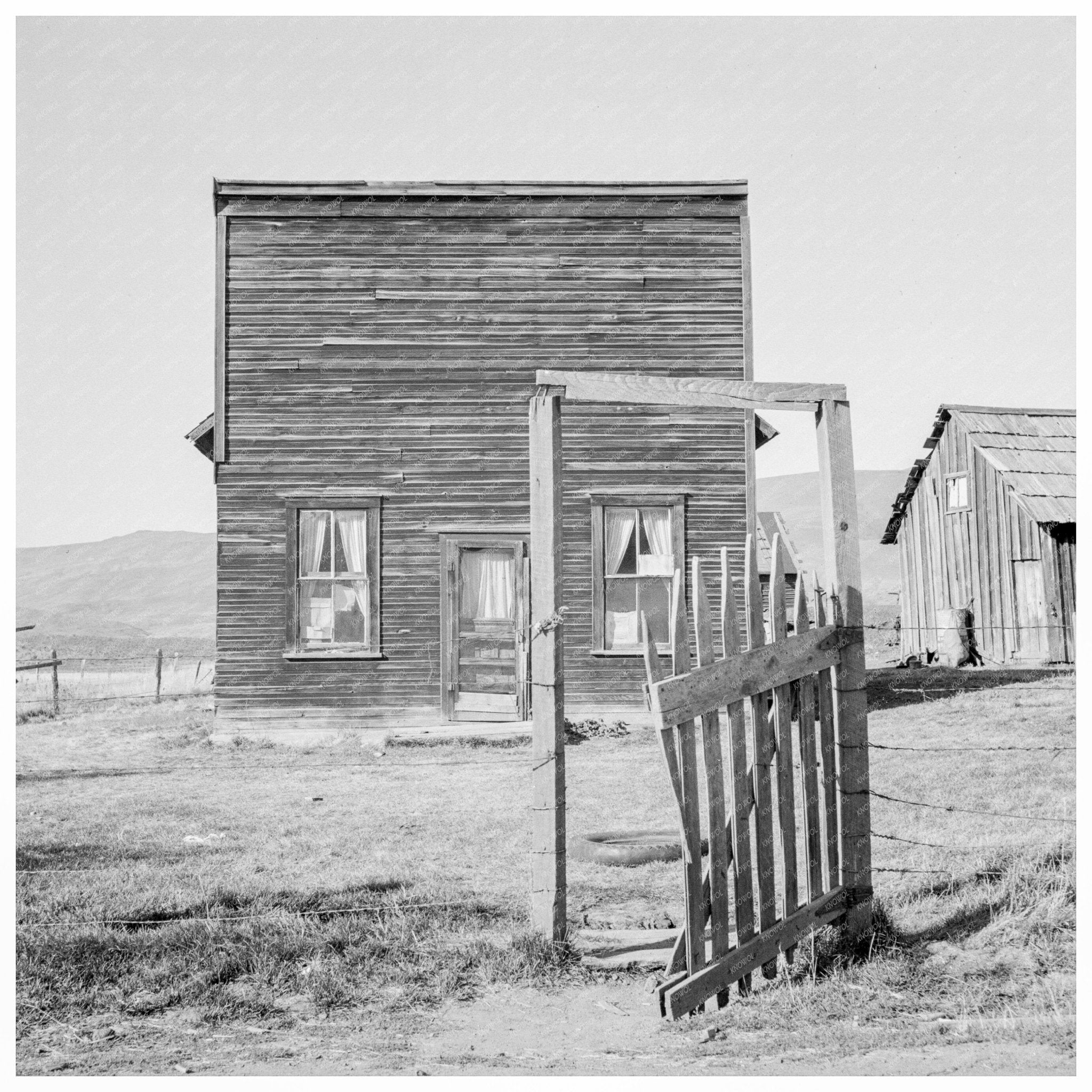 Farmer Saloon and Stagecoach Tavern Gem County Idaho 1939 - Available at KNOWOL