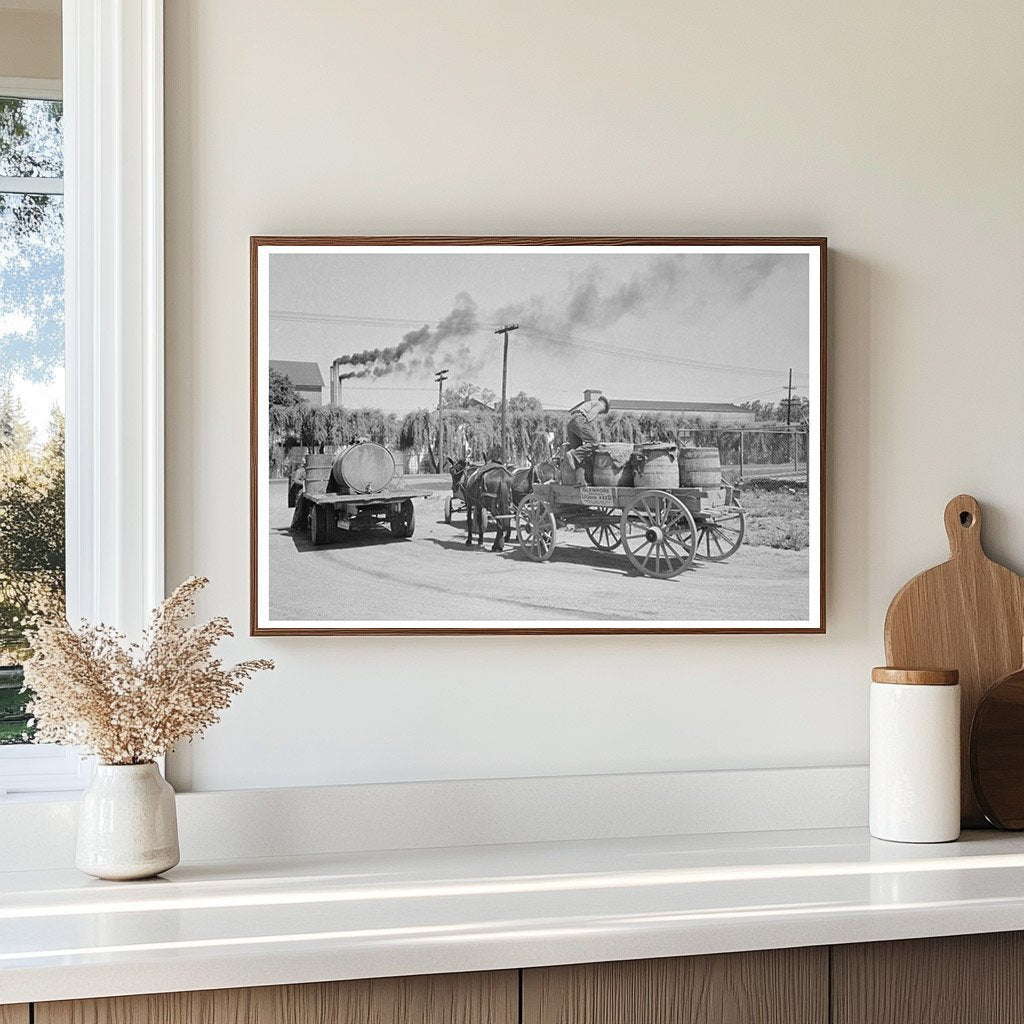 Farmer with Liquid Feed at Owensboro Loading Station 1938 - Available at KNOWOL