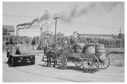 Farmer with Liquid Feed at Owensboro Loading Station 1938 - Available at KNOWOL