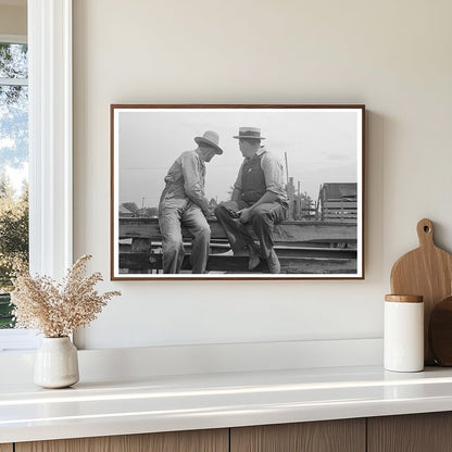 Farmers at Cattle Auction Sikeston Missouri May 1938 - Available at KNOWOL