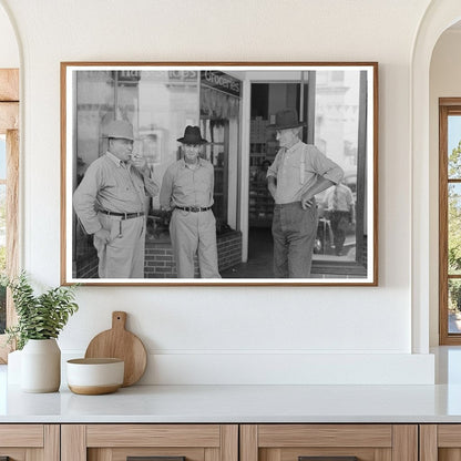 Farmers at Store in Crowley Louisiana October 1938 - Available at KNOWOL