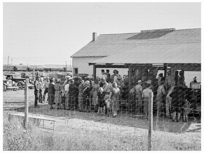 Farmers Auction in Nyssa Oregon October 1939 - Available at KNOWOL