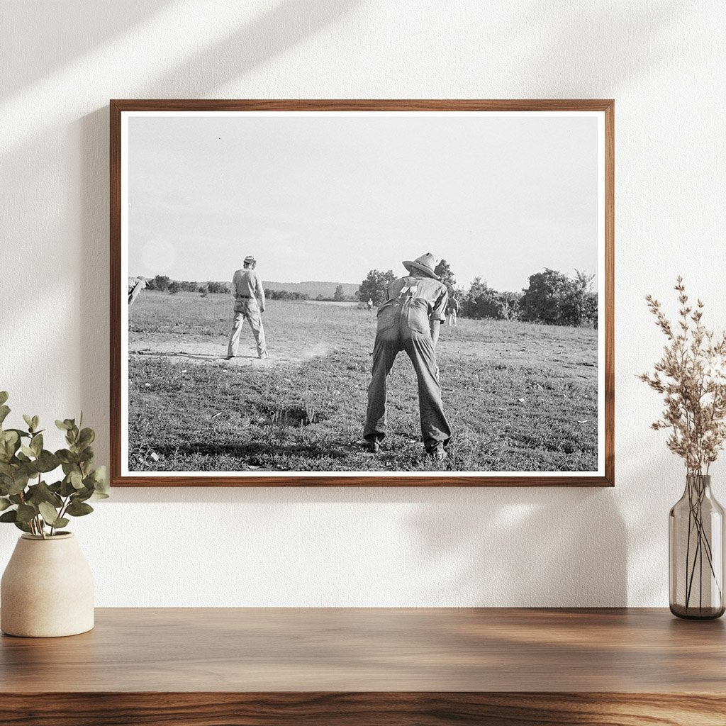 Farmers Baseball Game in Northern Arkansas 1938 - Available at KNOWOL