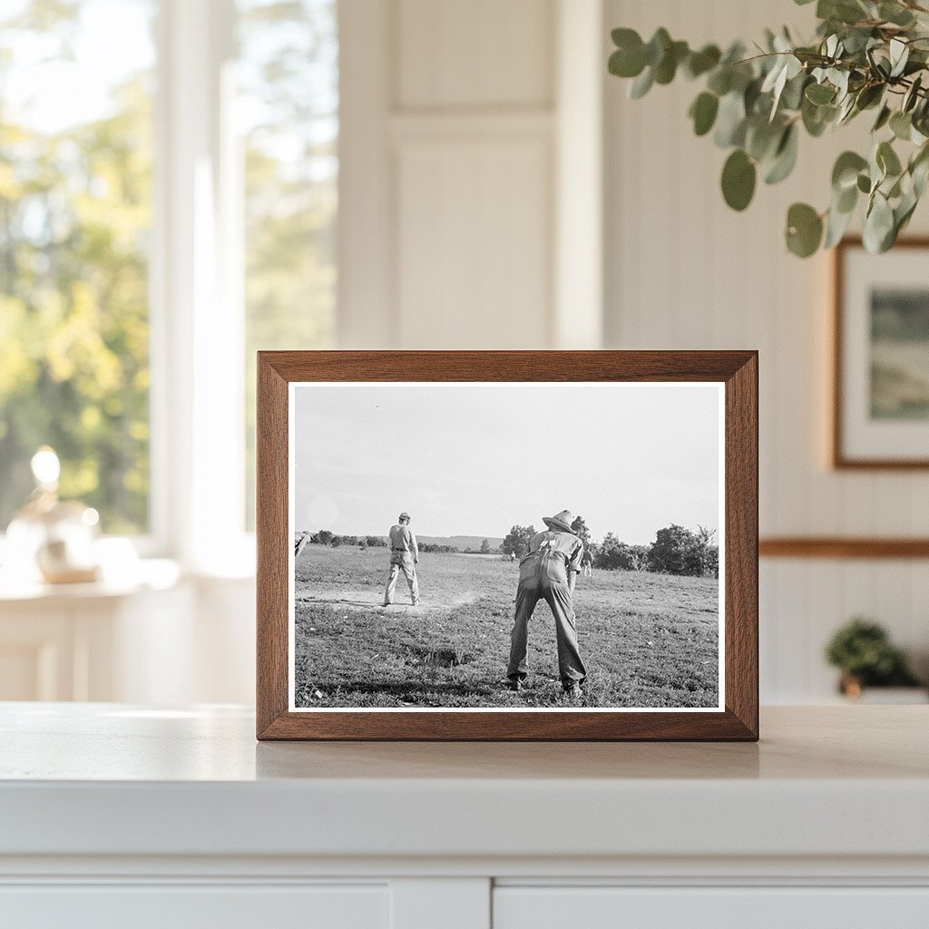 Farmers Baseball Game in Northern Arkansas 1938 - Available at KNOWOL