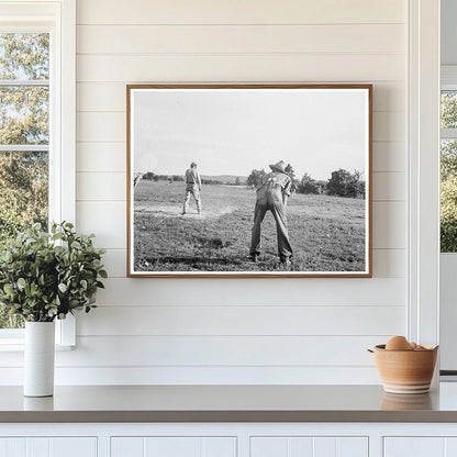 Farmers Baseball Game in Northern Arkansas 1938 - Available at KNOWOL