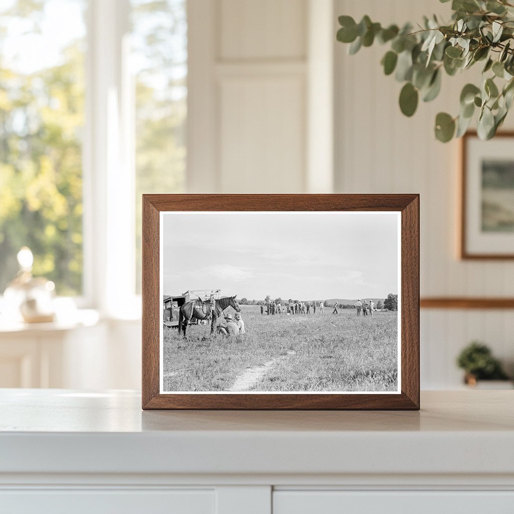 Farmers Baseball Game Mountain Home Arkansas 1938 - Available at KNOWOL