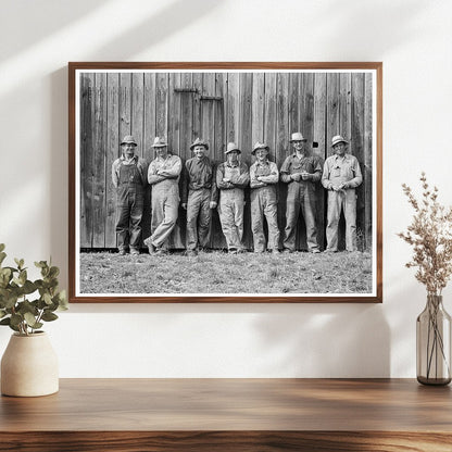 Farmers Gather at Miller Farm Oregon October 1939 - Available at KNOWOL