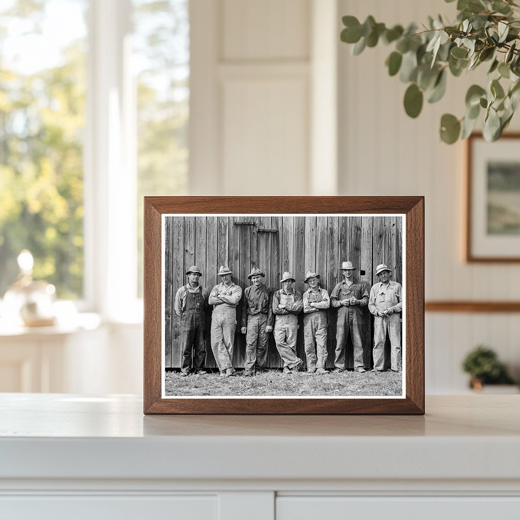 Farmers Gather for Dinner on Miller Farm Oregon 1939 - Available at KNOWOL