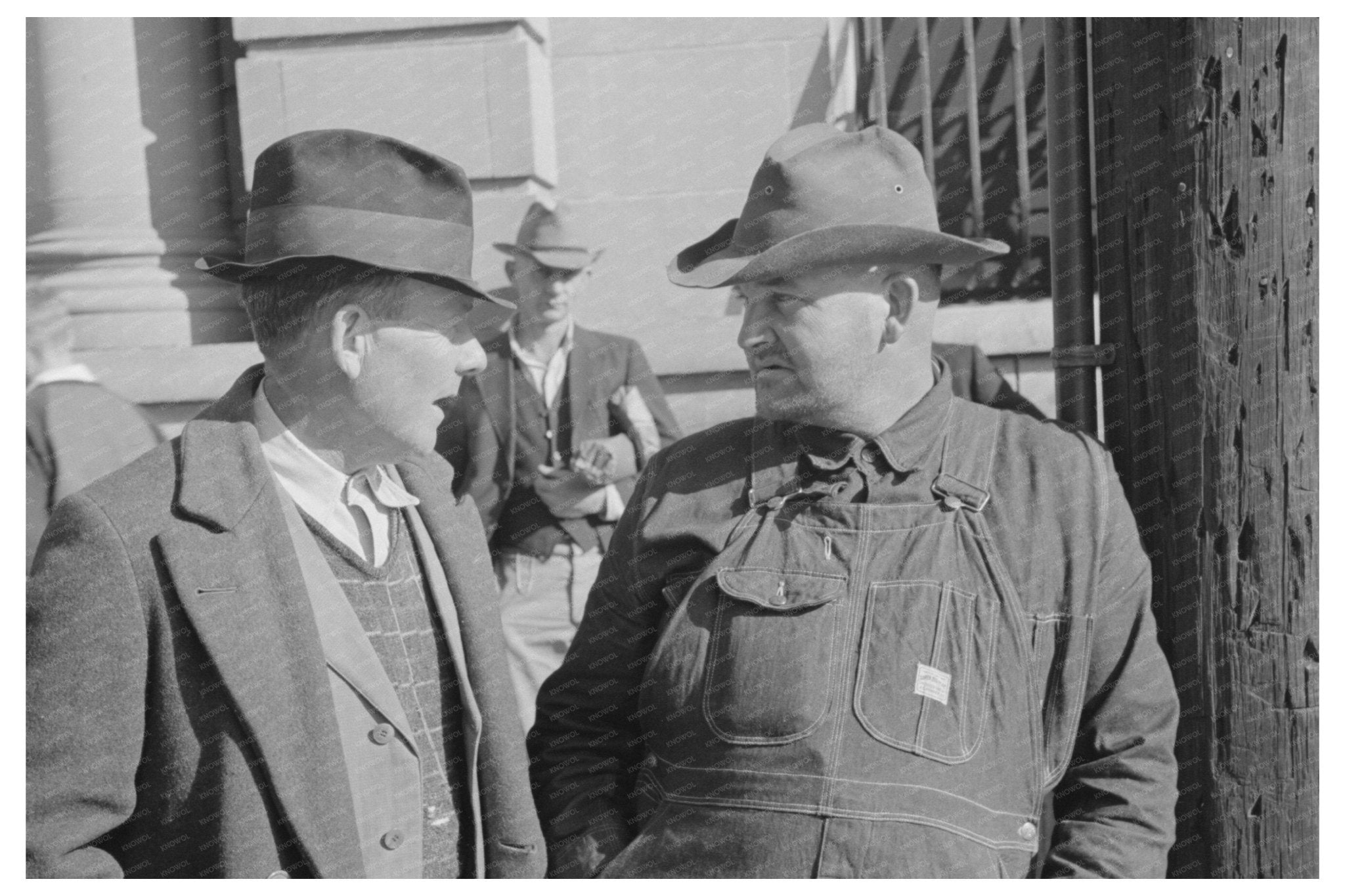 Farmers Gathering in Laurel Mississippi January 1939 - Available at KNOWOL