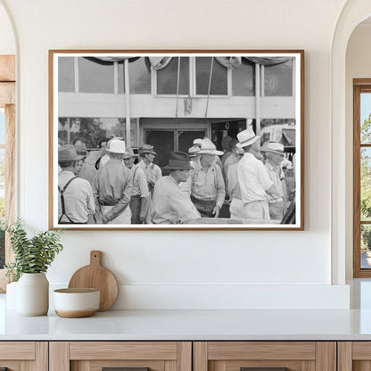 Farmers in Steele Missouri August 1938 Vintage Photo - Available at KNOWOL