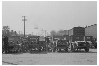 Farmers Transport Wood Trailers Laurel Mississippi January 1939 - Available at KNOWOL