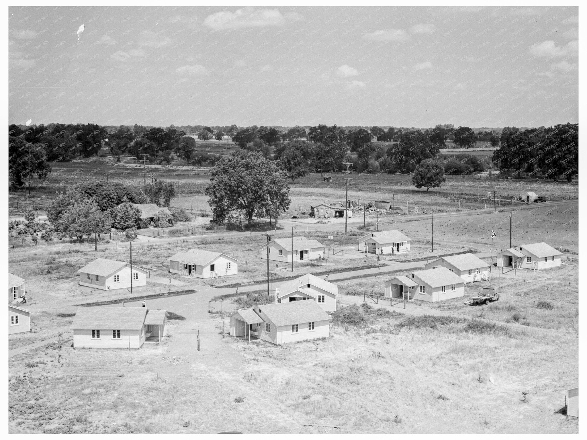 Farmersville CA Homes for Agricultural Workers May 1939 - Available at KNOWOL