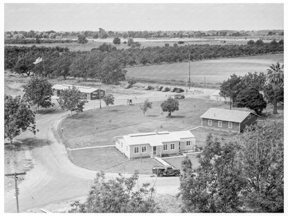 Farmersville Clinic Entrance May 1939 Historical Photo - Available at KNOWOL