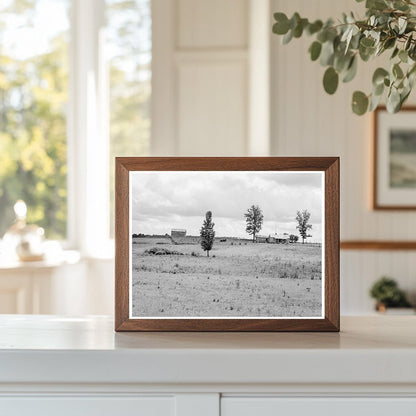 Farmhouse and Landscape in Chatham County 1939 - Available at KNOWOL