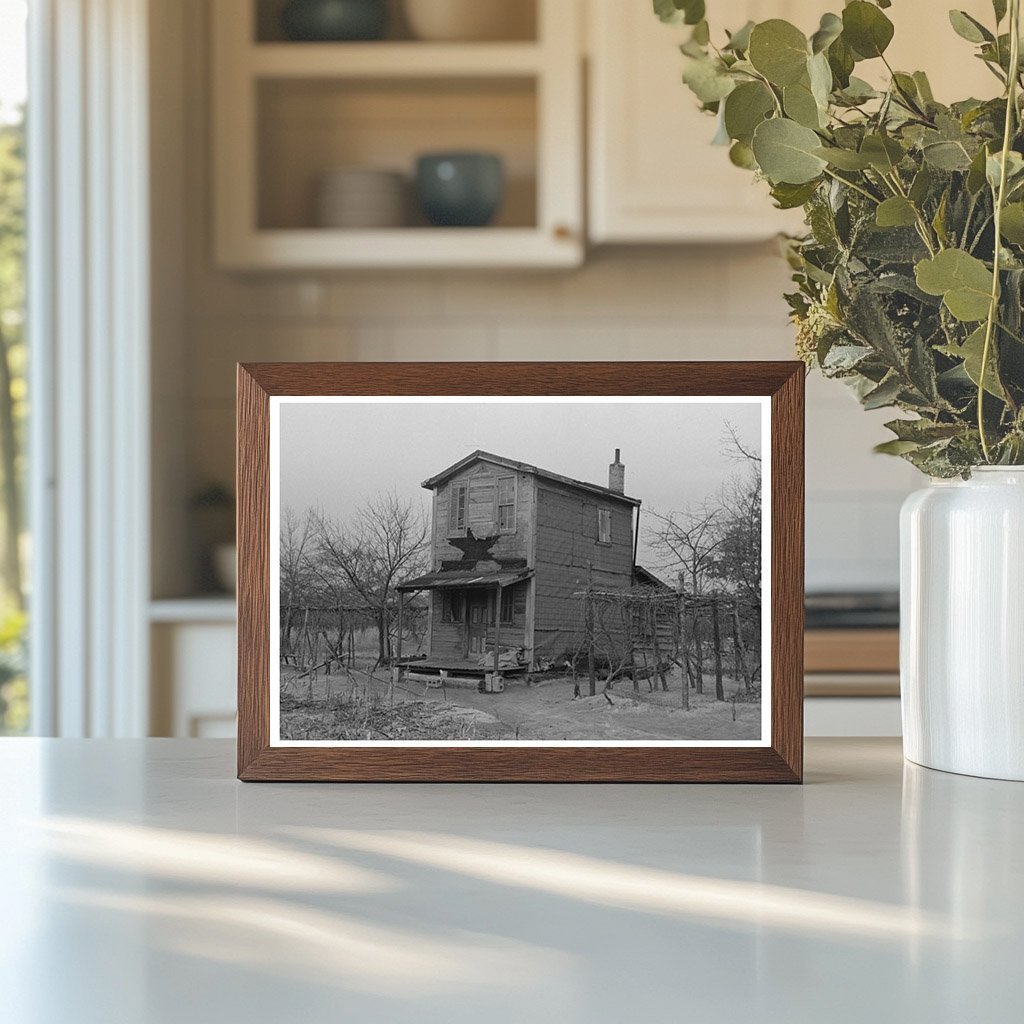 Farmhouse in Pine Barrens New Jersey January 1938 - Available at KNOWOL