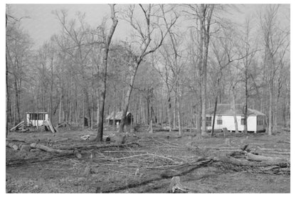 Farmstead at Chicot Farms Arkansas January 1939 - Available at KNOWOL