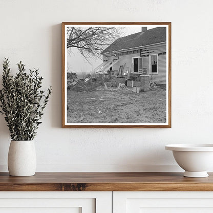 Farmyard Flood Damage Posey County Indiana February 1937 - Available at KNOWOL