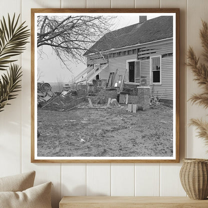 Farmyard Flood Damage Posey County Indiana February 1937 - Available at KNOWOL