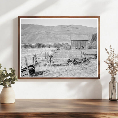 Farmyard in Squaw Creek Valley Idaho 1939 - Available at KNOWOL