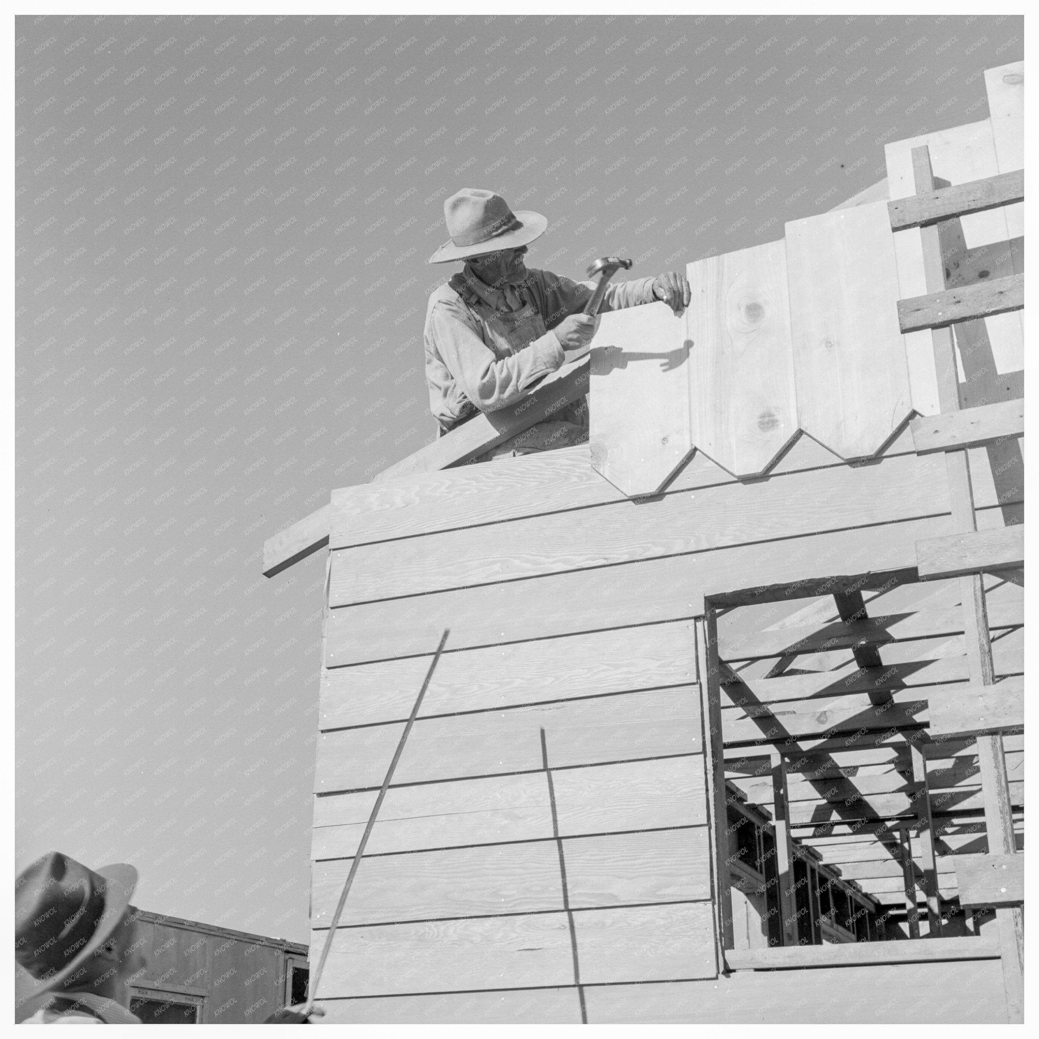 Father and Son Working in Salinas California 1939 - Available at KNOWOL