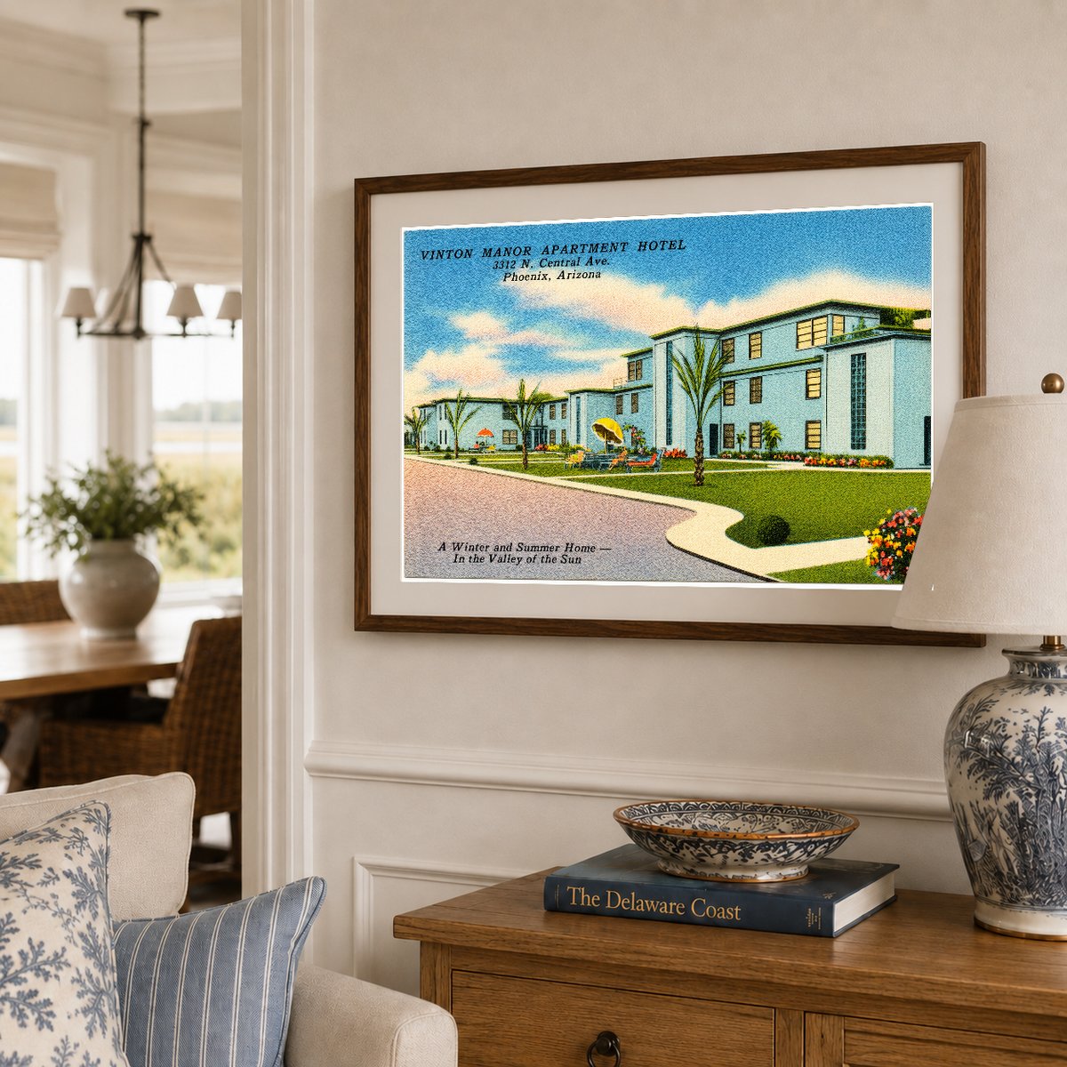 Phoenix, AZ: Vinton Manor Apartment Hotel, 3312 N. Central Ave., Phoenix, Arizona. A winter and summer home- in the valley of the sun