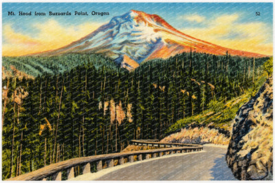 Hood, Mount, OR: Mt. Hood from Buzzards Point
