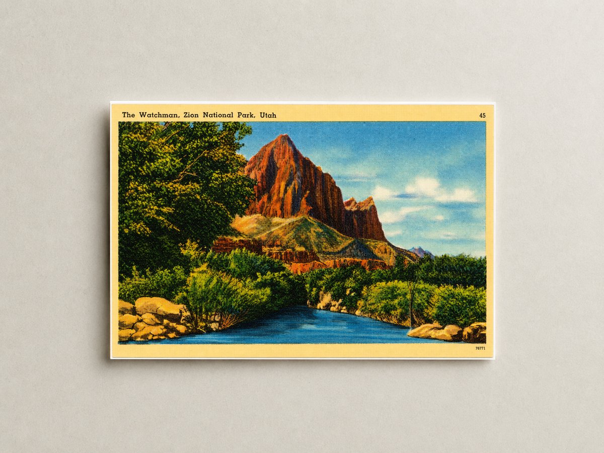 Watchman, The, UT: The Watchman, Zion National Park