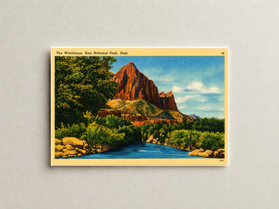 Watchman, The, UT: The Watchman, Zion National Park