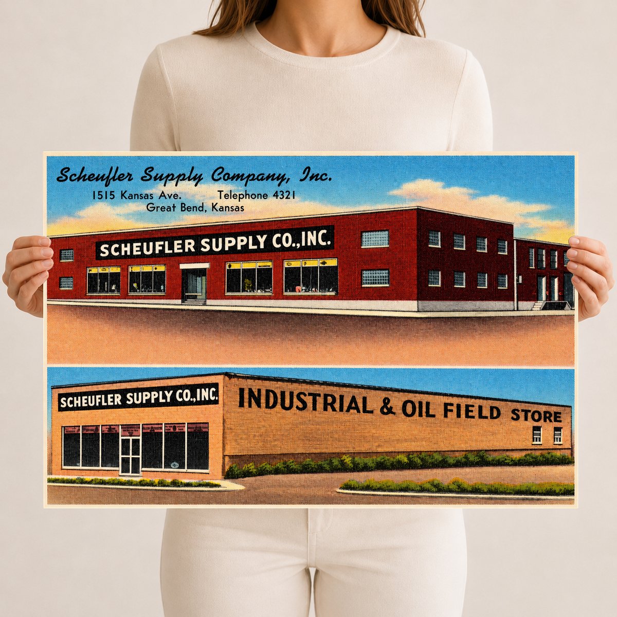 Great Bend, KS: Scheufler Supply Company, Inc., 1515 Kansas Ave.