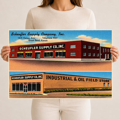 Great Bend, KS: Scheufler Supply Company, Inc., 1515 Kansas Ave.