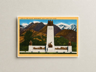 Salt Lake City, UT: "This is the place" Monument