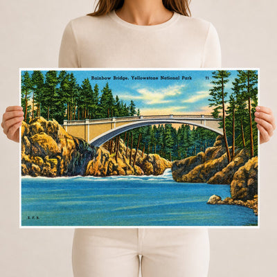 Yellowstone National Park, WY: Rainbow Bridge