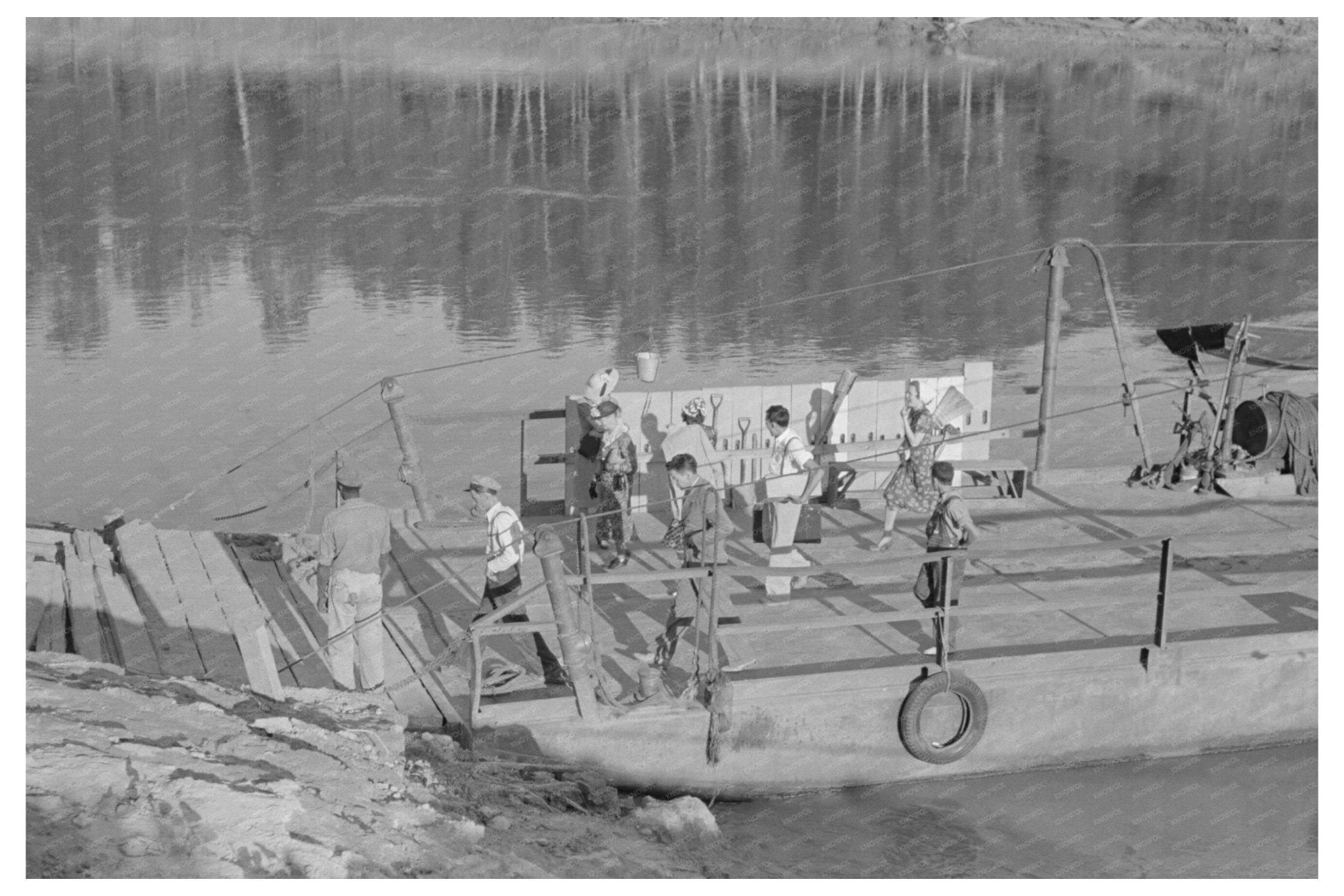 Ferry Transportation in Missouri May 1938 - Available at KNOWOL