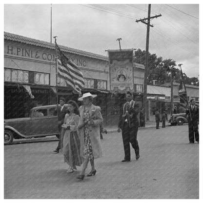 Festival of the Holy Ghost Novato California 1942 - Available at KNOWOL