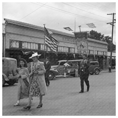 Festival of the Holy Ghost Parade Novato California 1942 - Available at KNOWOL