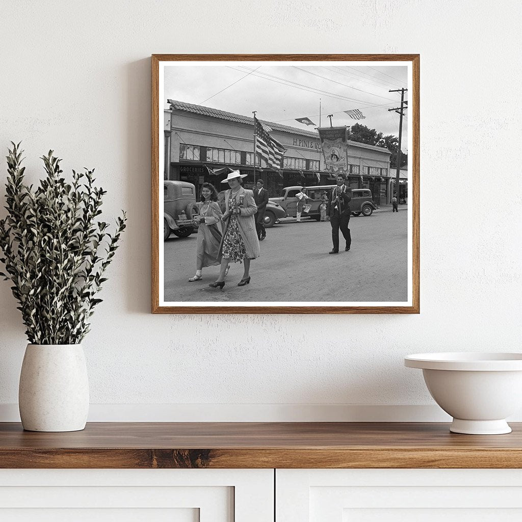 Festival of the Holy Ghost Parade Novato California 1942 - Available at KNOWOL