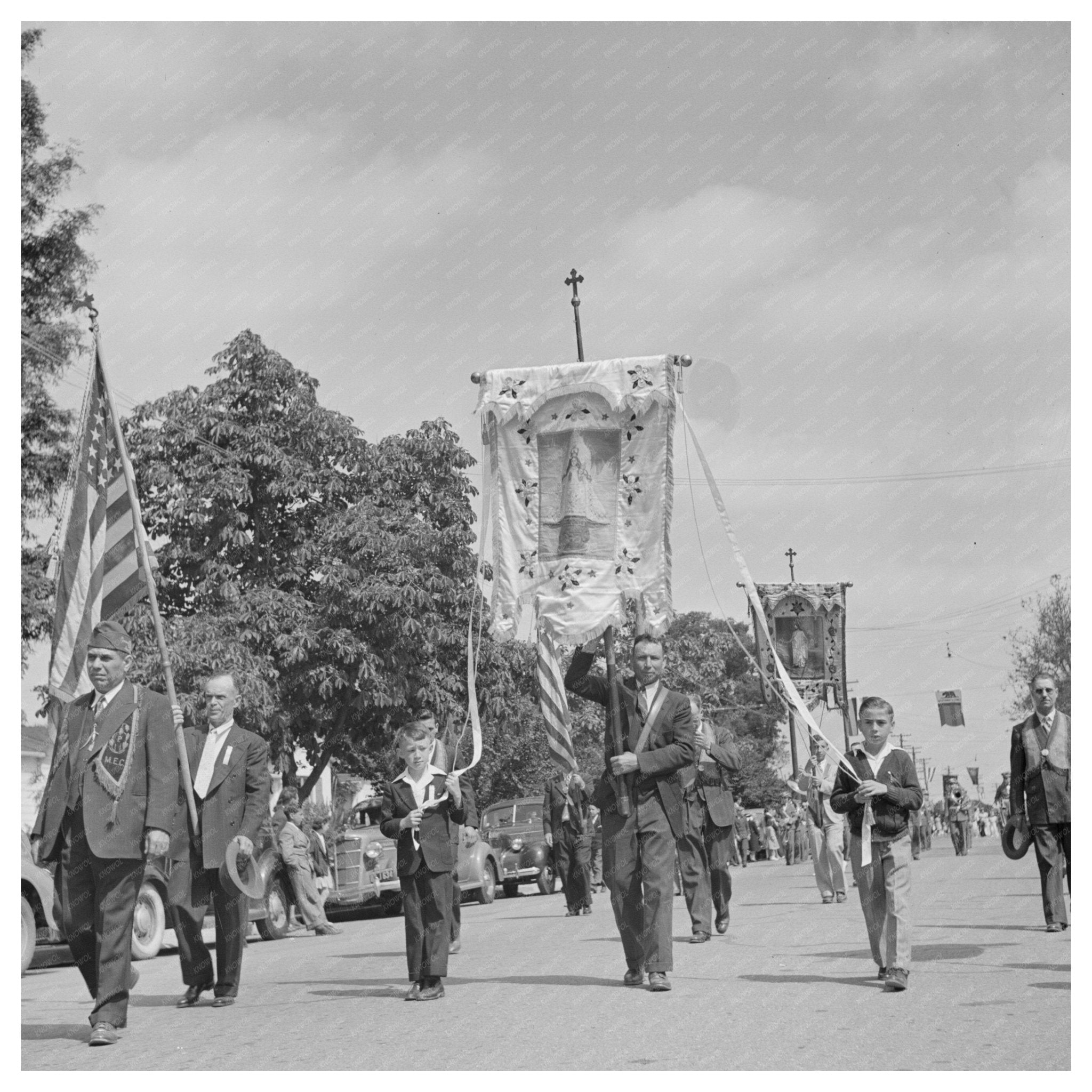 Fiesta of the Holy Ghost in Santa Clara California 1942 - Available at KNOWOL