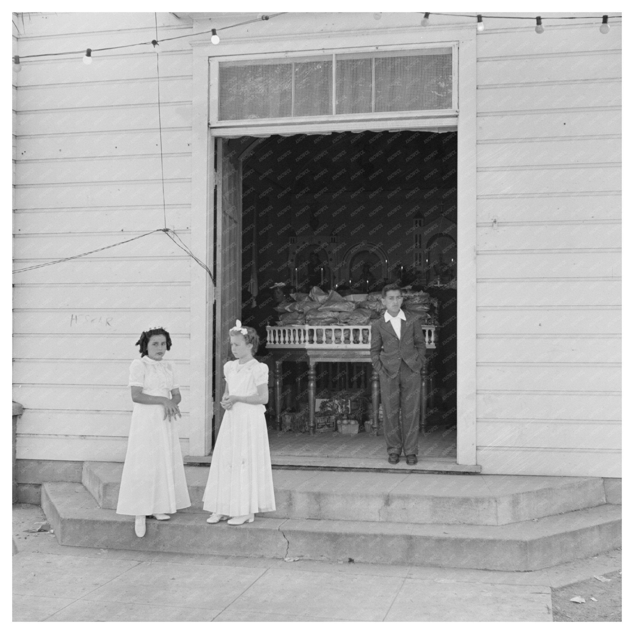 Fiesta of the Holy Ghost Santa Clara May 1942 Image - Available at KNOWOL