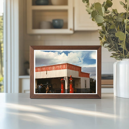 Filling Station and Garage in Pie Town New Mexico 1940 - Available at KNOWOL