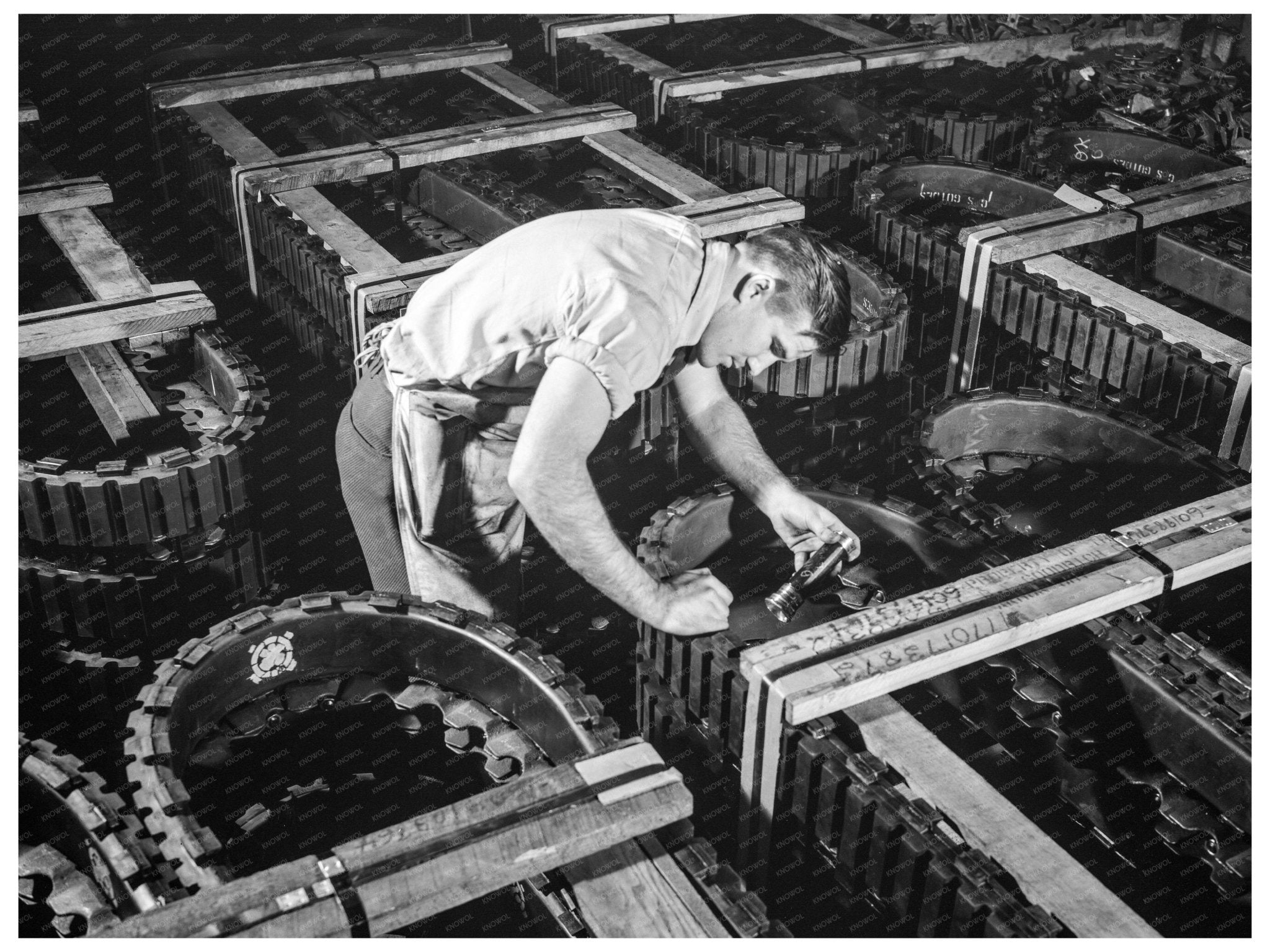 Final Inspection of Army Halftrack Vehicles December 1941 - Available at KNOWOL