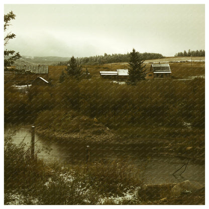 First Snow in Little Belt Mountains Montana August 1942 - Available at KNOWOL