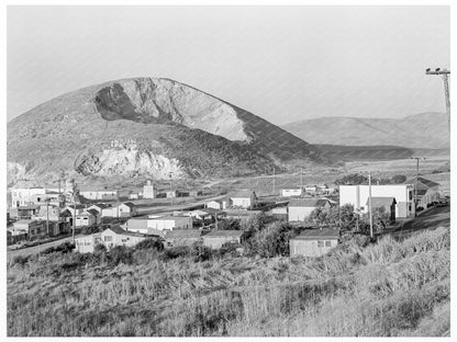 Fishing Village South of San Francisco 1938 - Available at KNOWOL