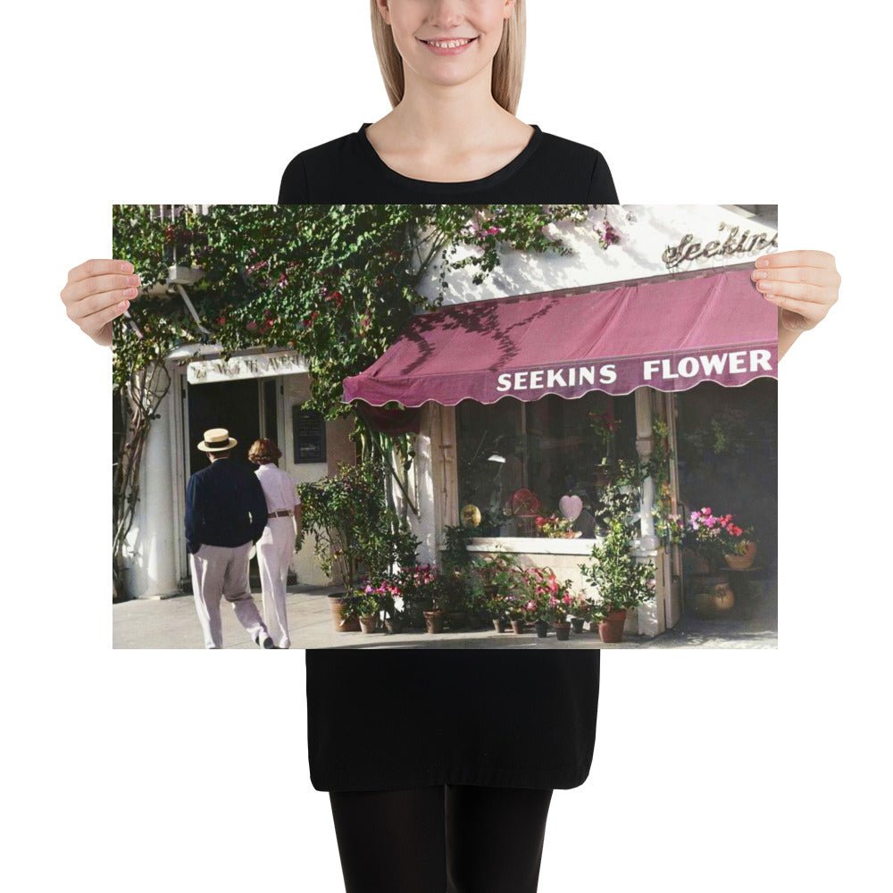 FL - Palm Beach, Florida in 1939. "Seekins Flower Shop" - Available at KNOWOL