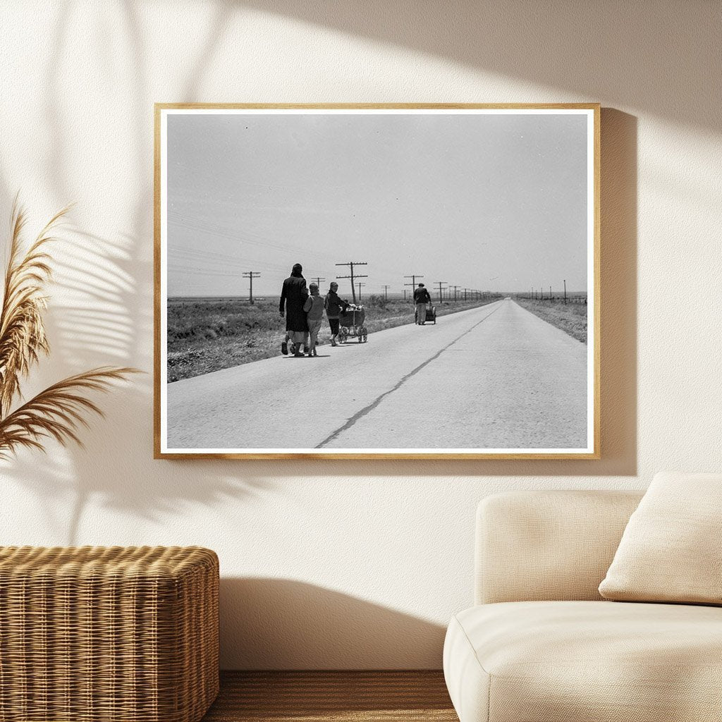 Flood Refugees in Hall County Texas June 1937 - Available at KNOWOL