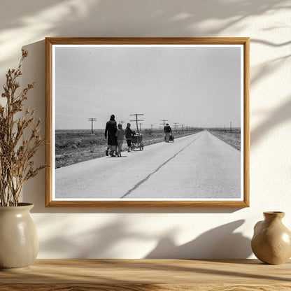 Flood Refugees in Hall County Texas June 1937 - Available at KNOWOL