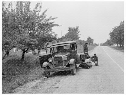 Flood Refugees in Texas June 1937 Migration for Work - Available at KNOWOL